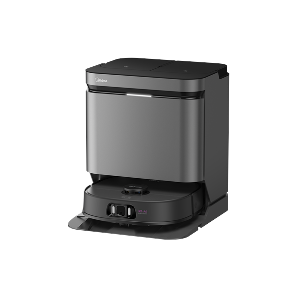 Midea Robot Vacuum Cleaner | V15 | Wet&Dry | 5200 mAh | Dust capacity 3 L | 16200 Pa | Black