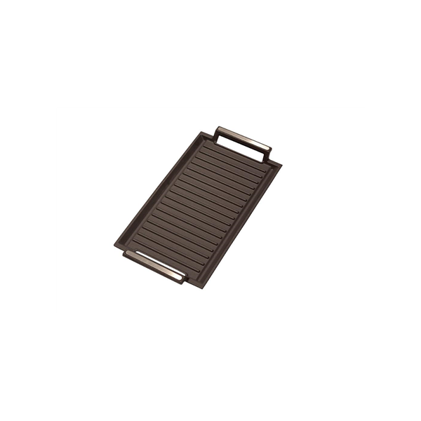 CATA | BBQ grill for induction, 22.8 x 43.2 x 3.8 cm | Black