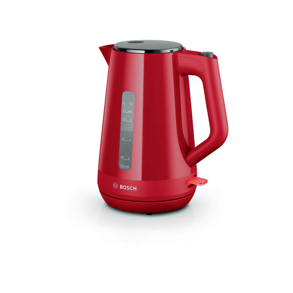 Bosch Kettle | TWK1M124 | Electric | 2400 W | 1.7 L | Plastic | 360° rotational base | Red