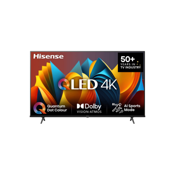 Hisense QLED Smart TV | 65E7NQ | 65" | Smart TV | VIDAA OS | UHD | Black