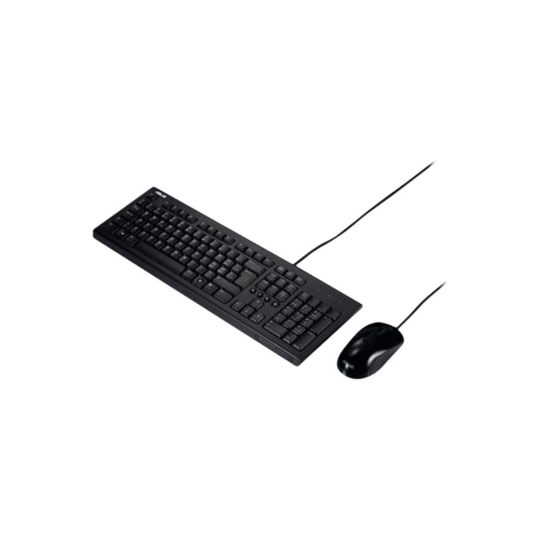 Asus U2000 | Keyboard and Mouse Set | Wired | US | Black