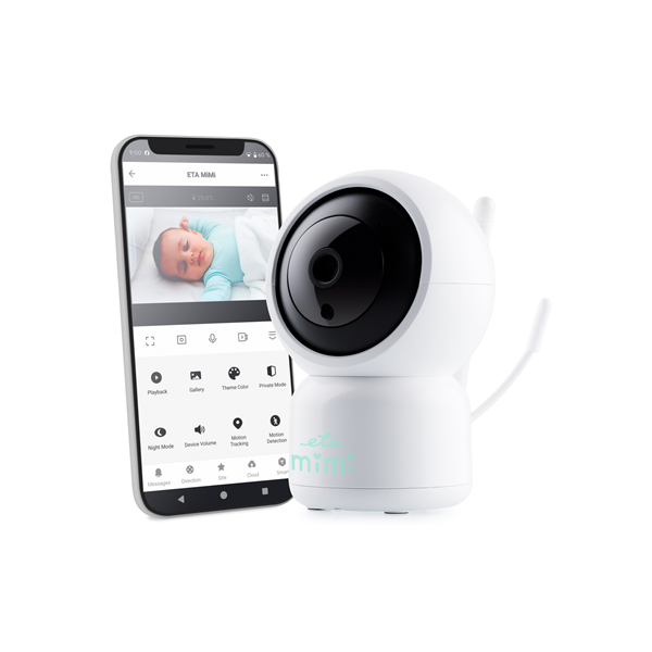 ETA | Baby Monitor | ETA630690000 MIMI | Flexible camera | White