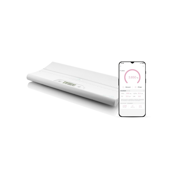 ETA Baby Scale | ETA730690000 MIMI | Maximum weight (capacity) 20 kg | Accuracy 5 g | White