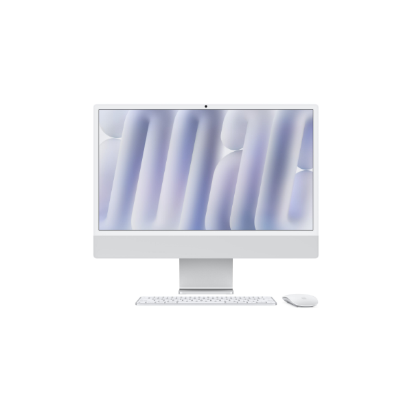 Apple iMac 24” 4.5K Retina, Apple M4 8C CPU, 8C GPU/16GB/256GB SSD/Silver/INT | Apple
