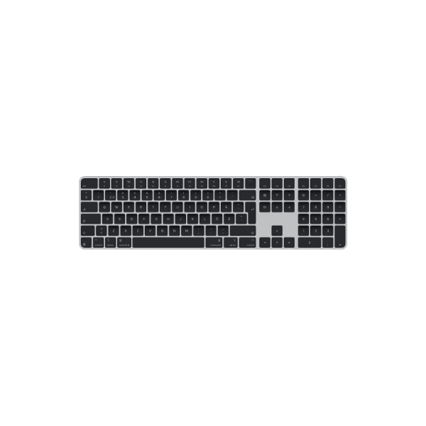 Apple Magic Keyboard with Touch ID and Numeric Keypad | MXK83S/A | Standard | Wireless | Swedish | Bluetooth