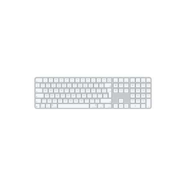 Apple Magic Keyboard with Touch ID and Numeric Keypad | Keyboard | Wireless | English | White
