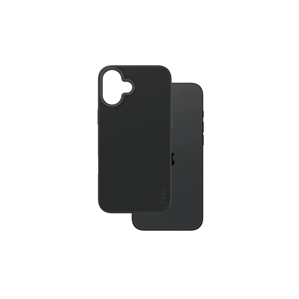 CARE by PanzerGlass Case Fashion | Back protection | Apple | iPhone 16 Plus | Recycled plastic | Black | MagSafe