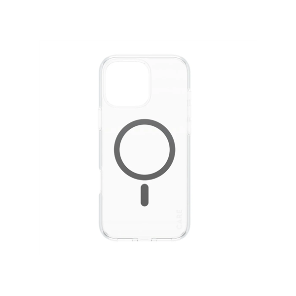 CARE Flagship Case | Back cover | Apple | iPhone 16 Pro Max | Recycled plastic | Transparent | MagSafe