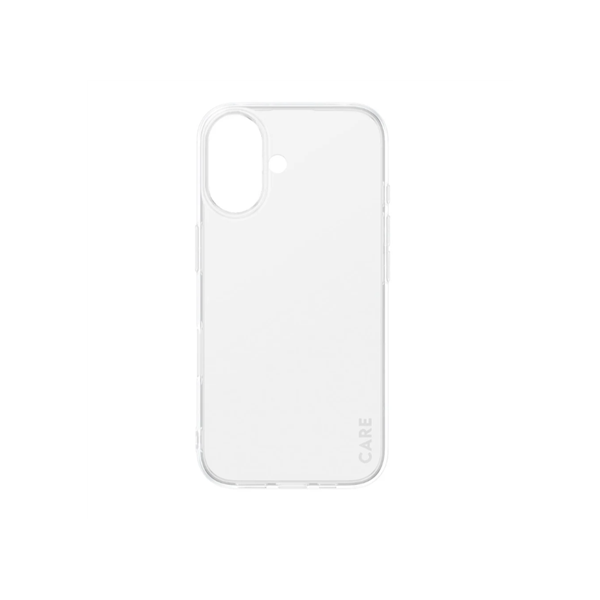CARE Fashionable Case | Back cover | Apple | iPhone 16 | Recycled plastic | Transparent | X-Ray Soft Basic