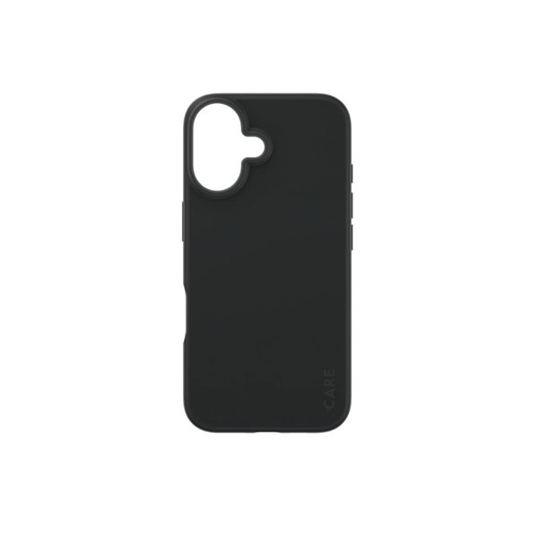 CARE Fashionable Case | Back cover | Apple | iPhone 16 | Recycled plastic | Black