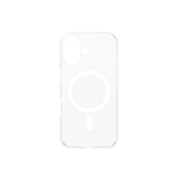 CARE Flagship Case | Back cover | Apple | iPhone 16 | Recycled plastic | White | Urban Combat Star Lit with MagSafe