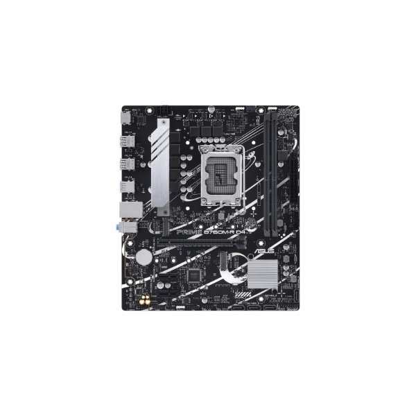 Asus PRIME B760M-R D4 | Processor family Intel | Processor socket LGA1700 | Number of SATA connectors 4
