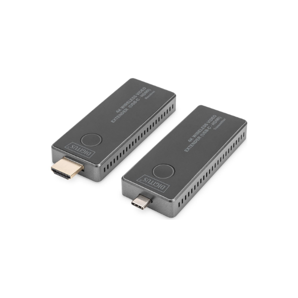 Digitus | 4K Wireless Video Extender, 30 m (USB-C - HDMI) | DS-55324 | Black/Silver