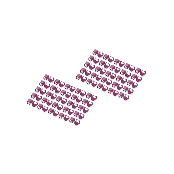 Digitus | Color clips for Patch cable | A-CC-MG | Magenta