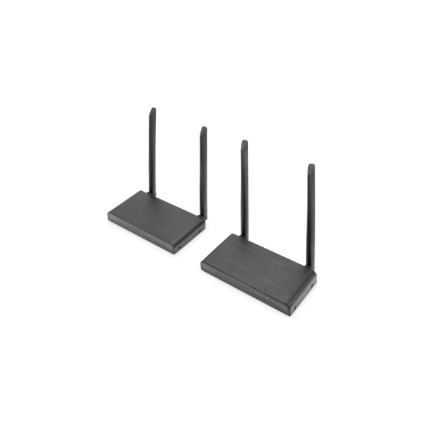 Digitus 4K Wireless HDMI KVM Extender Set, 150 m | DS-55328 | Black