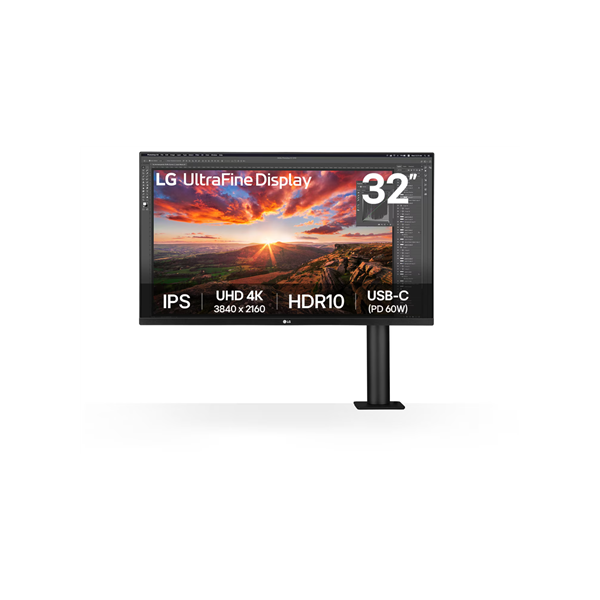 LG 32UN880K-B | 32 " | IPS | 16:9 | 60 Hz | 5 ms | 3840 x 2160 pixels | 350 cd/m² | HDMI ports quantity 2