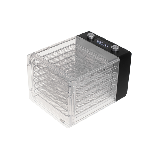 Adler | Food Dehydrator | AD 6660 | Power 600 W | Number of trays 6 | Integrated timer | Black