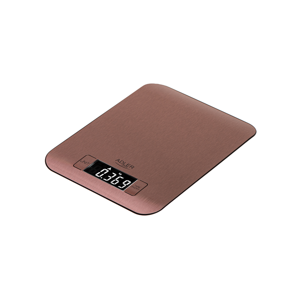 Adler Kitchen Scale | AD 3183c | Graduation 1 g | Copper