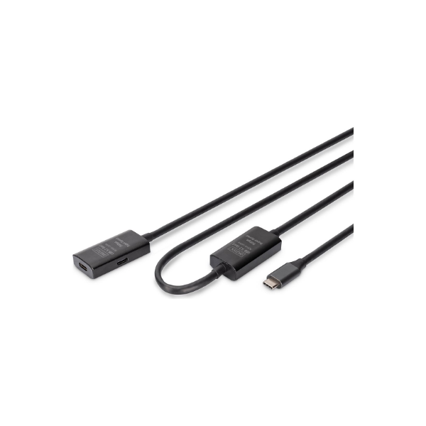 Digitus | Active USB 3.2 Gen1 5G extension cable | DA-73109 | USB-C to USB-C