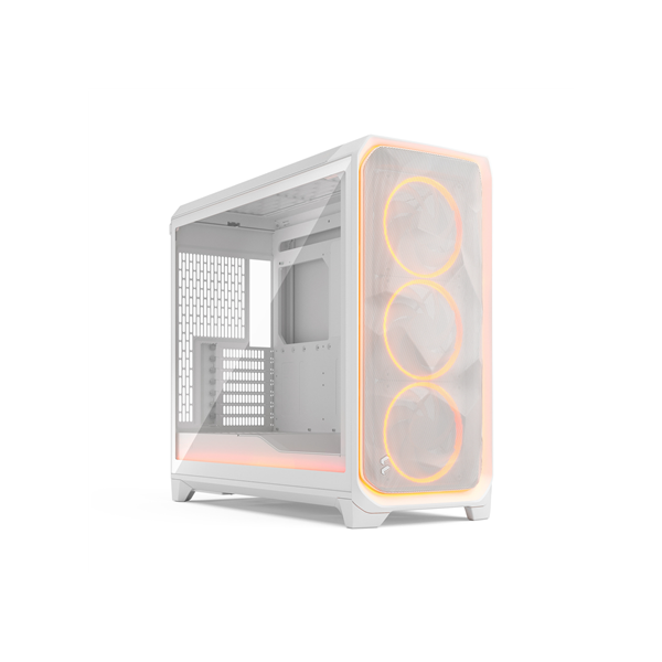 Fractal Design Meshify 3 XL | Ambience Pro RGB White TG Clear Tint | ATX | Power supply included No