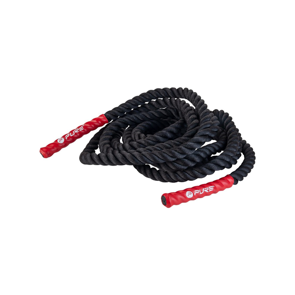 Pure2Improve Battle Rope 12m | Black/Red