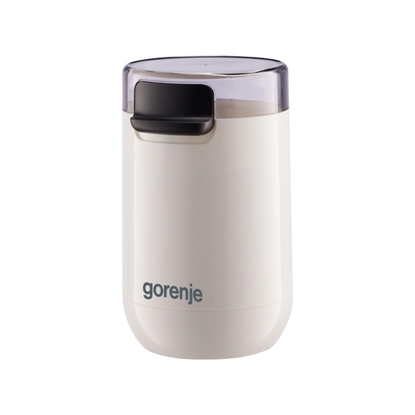 Gorenje | Coffee Grinder | SMK150SW | 150 W | Coffee beans capacity 45 g | Lid safety switch | White