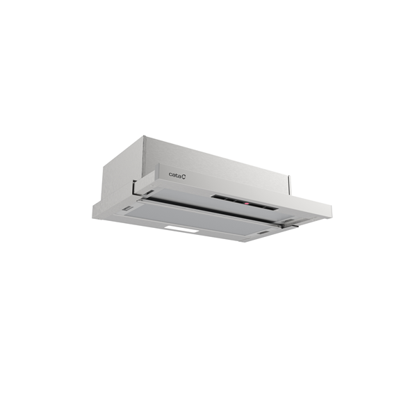 CATA Hood | TFK 6005 X | Telescopic | Energy efficiency class B | Width 60 cm | 360 m³/h | Mechanical | CSLED | Stainless steel