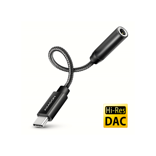 AXAGON | ADA-HC USB-C - HI-RES DAC Audio Adapter