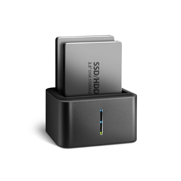 AXAGON | SuperSpeed USB DUAL 2.5" SSD/HDD MINI dock | ADSA-D25