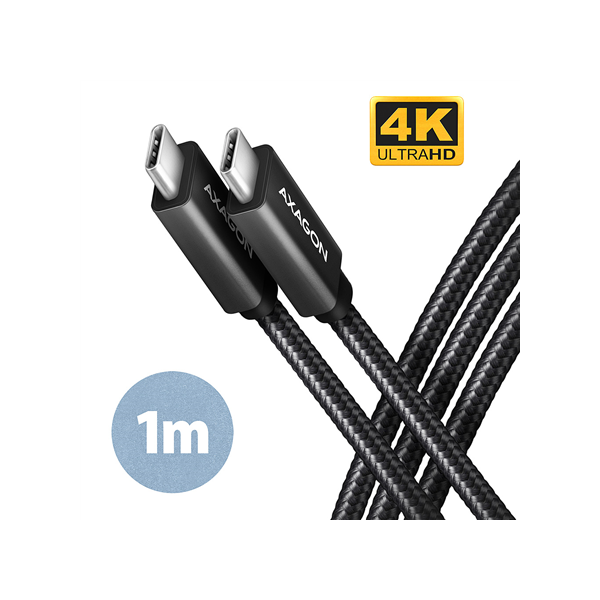 AXAGON Data and charging USB 2.0 cable | BUCM32-CM10AB | USB Type-C to USB Type-C