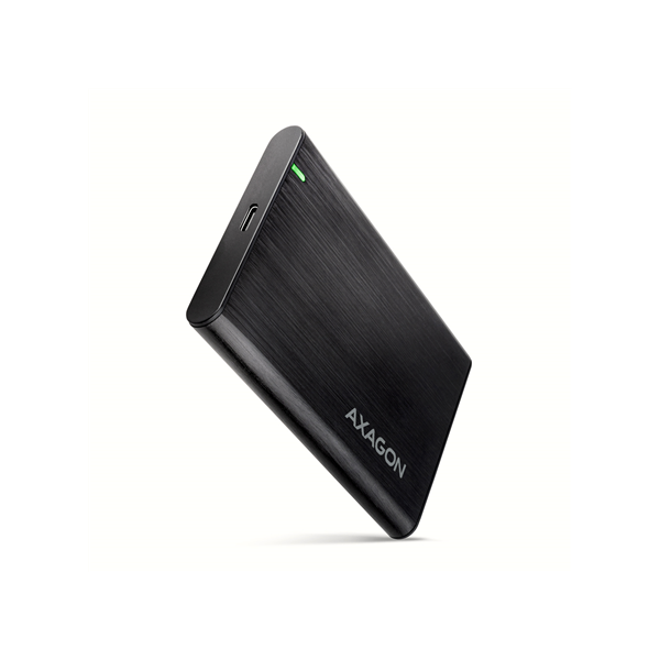 AXAGON Screwless aluminum USB 3.2 Gen 1 - SATA 6G external box for 2.5" SSD/HDD | EE25-A6C