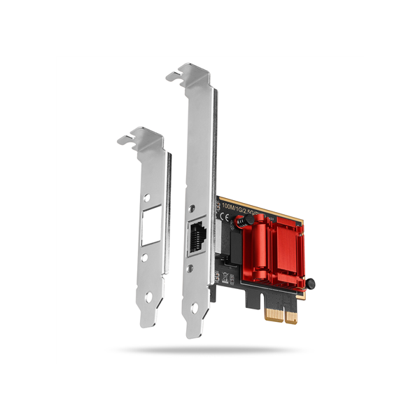 AXAGON PCI-Express network card with 2.5 Gbit/s transmission rate and PXE support | PCEE-G25