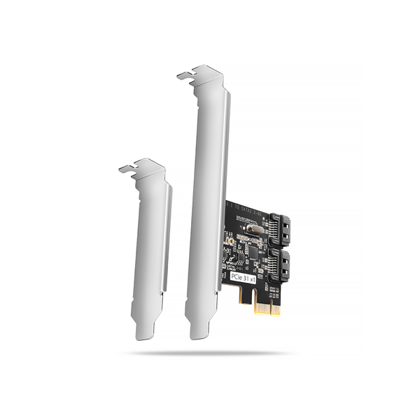 AXAGON Two-channel SATA III PCI-Express controller with two internal SATA port outputs | PCES-SJ2