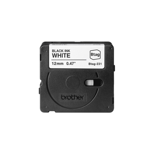 Brother BTAG-231 | Black on White | Btag