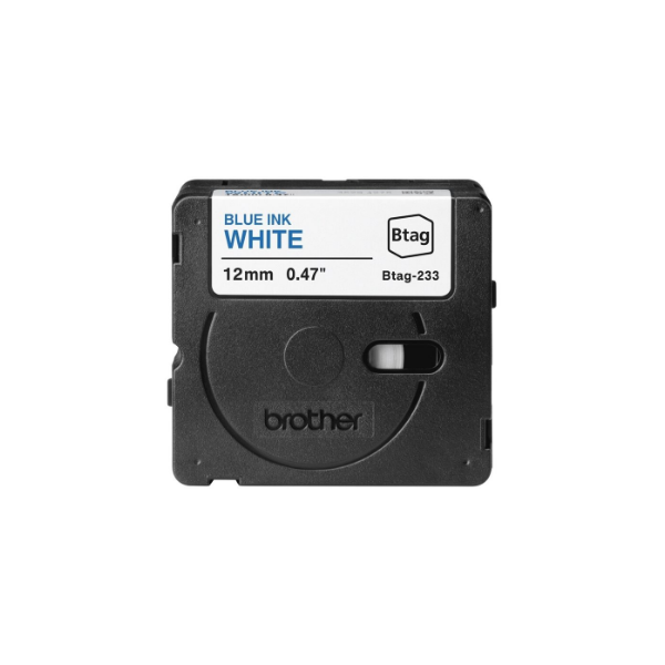 Brother BTAG-233 | Blue on White | Btag