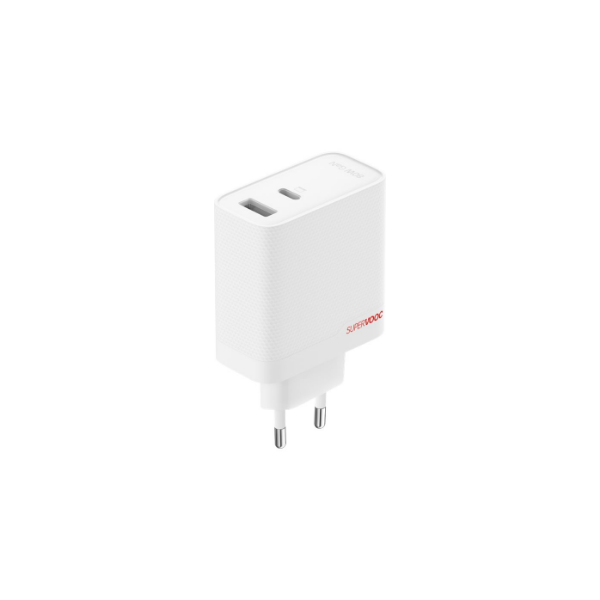 OnePlus 80W Power Adapter Type-C + Type-A)