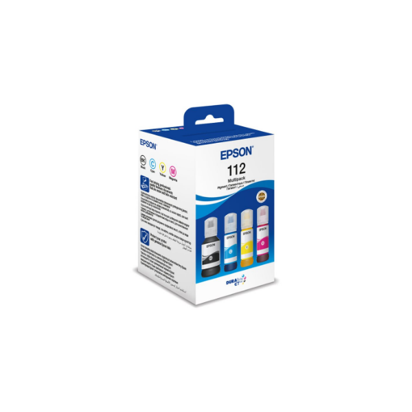 Epson 112 EcoTank 4-colour Multipack | Ink tank | Black, Cyan, Yellow, Magenta