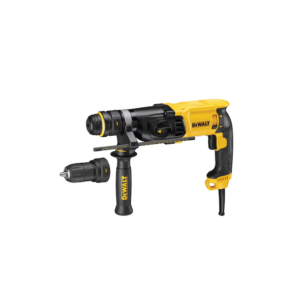 DEWALT 26mm SDS-Plus Hammer Drill with QCC | D25134K-QS | 800 W