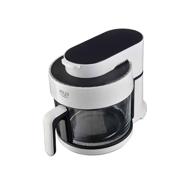 Adler Air Fryer Oven with Glass Bowl | AD 6316 | Power 1200 W | Capacity 3 L | Convection | White/Black