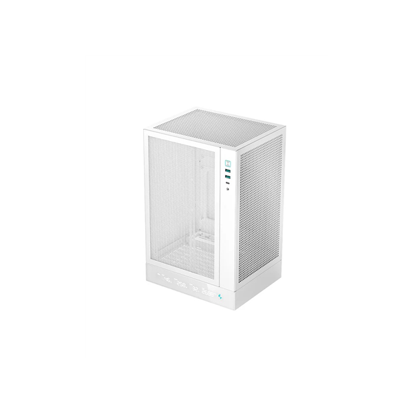 Deepcool PC Gaming Case | CH170 DIGITAL | White | Mini ITX | Power supply included No | ATX PS2