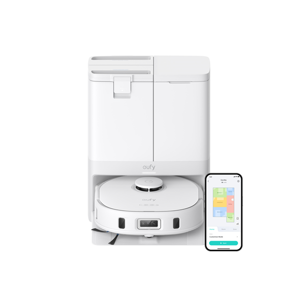 Anker Eufy | Robot Vacuum Cleaner | X10 Pro Omni | Wet&Dry | 5200 mAh | Dust capacity 2.5 L | 8000 Pa | White