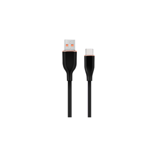 Cablexpert | Premium silicon Type-C USB charging and data cable, 1.5 m | CC-USB2S-AMCM-1.5M-BK