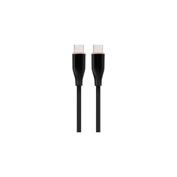 Cablexpert | Premium Silicon Type-C Power Delivery (PD) Charging and Data Cable, 1.5 m | CC-USB2S-CMCM-1.5M-BK