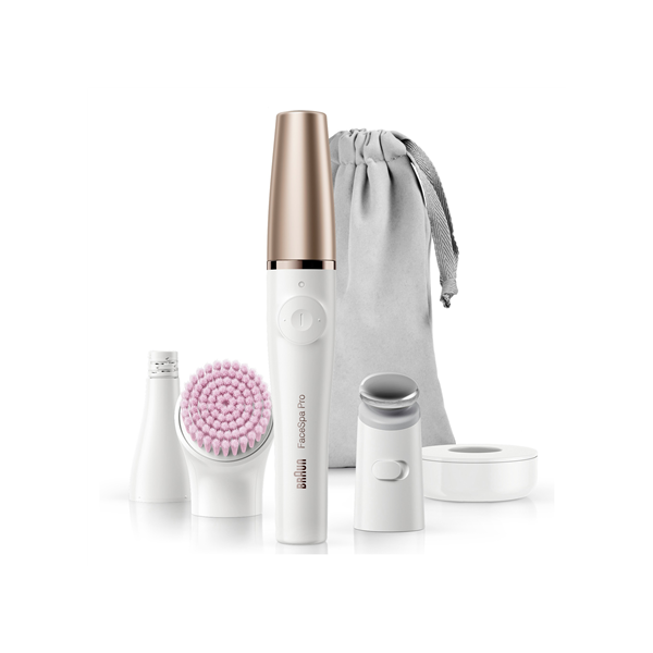 Braun Epilator with accessories | SE912 FaceSpa Pro | Number of power levels 1 | Wet & Dry | White