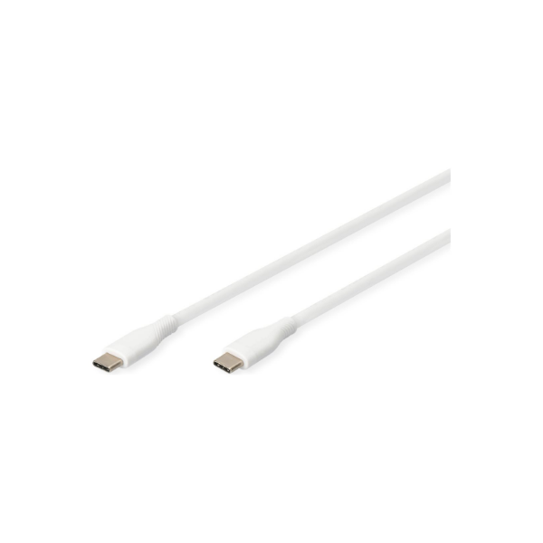 Digitus Silicone Connection Cable | AK-300341-020-W | USB-C to USB-C