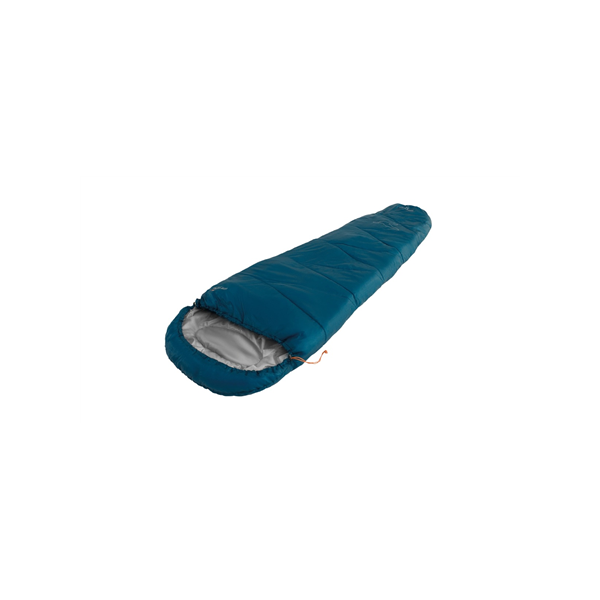Easy Camp Starling Mummy Blue 8°C | Sleeping Bag | 210 x 75 x 50 cm | -5 to 12 °C | Two-way open-end, autolock