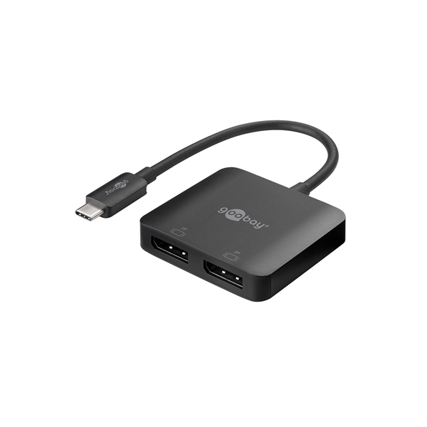 Goobay USB-C Adapter to 2x DisplayPort | 60171