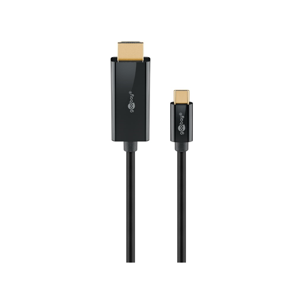 Goobay USB-C to HDMI Cable 4K at 60 Hz, 1 m | 75696