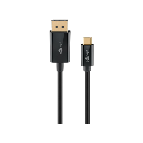 Goobay USB-C to DisplayPort Cable 4K at 60 Hz, 1 m | 75704