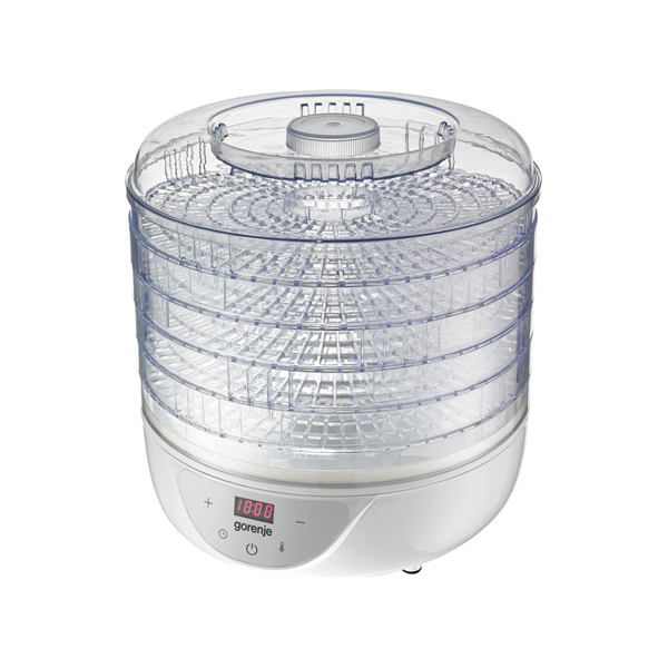 Gorenje | Food Dryer | FDK24DW | Power 380 W | Number of trays 5 | Temperature control | Integrated timer | White